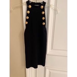 Balmain Black Dress